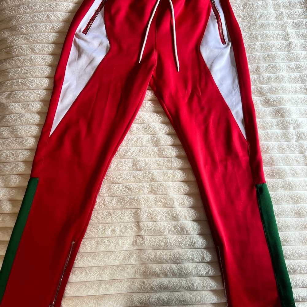 Reason Vibrant Red Pants